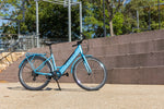 Pedal Lightning 27.5" Step Through Electric Hybrid Bike Light Blue