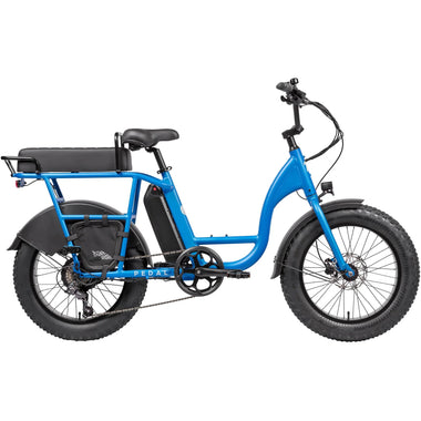 Pedal Brewer Electric Cruiser Bike Reef Blue 468Wh