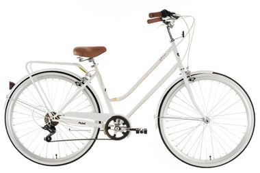 Pedal Uptown Cruiser Bike Classic White