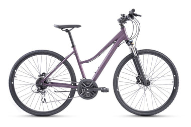 Pedal Hawk Hybrid Bike Dark Purple