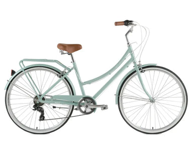 Pedal Uptown DLX Vintage Cruiser Bike Sage Green