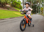 Pedal Buzz Steel Kids Bike Orange