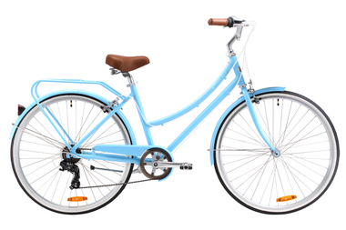 Pedal Uptown DLX Vintage Cruiser Bike Light Blue