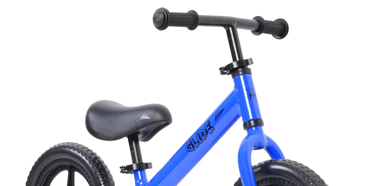 Pedal Glide Alloy 12 Balance Bike Blue Pedal Pedal Bikes