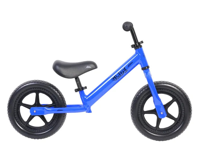 Pedal Glide Alloy 12 Balance Bike Blue Pedal Pedal Bikes