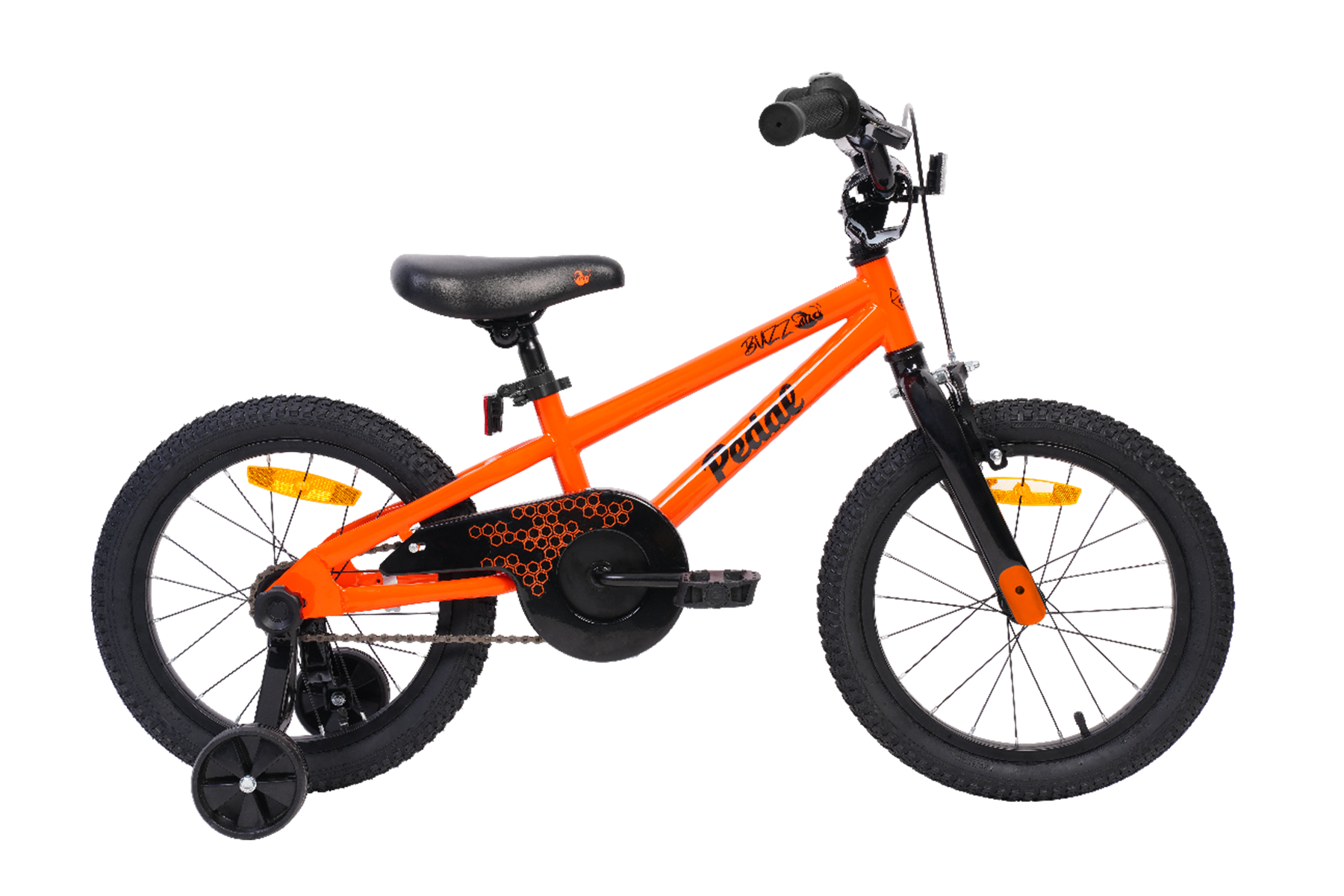 Orange 14 inch bike on sale