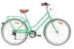 Pedal Uptown Vintage Cruiser Bike Classic Green