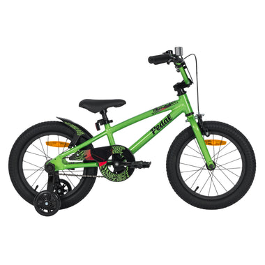 Pedal Hoot Alloy 16" Kids Bike Racing Green