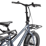 Pedal Nomad Cargo Electric Cargo Bike Blue Metal Grey