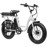 Pedal Brewer Electric Cruiser Bike White 560Wh