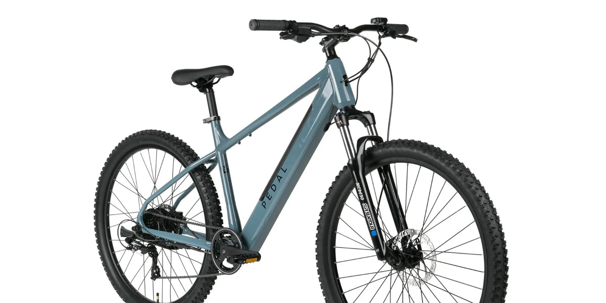 Pedal Coyote 3 Electric Hardtail Mountain Bike Grey – Pedal Bikes