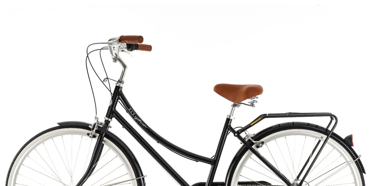 Pedal Uptown DLX Cruiser Bike Black Pedal Pedal Bikes