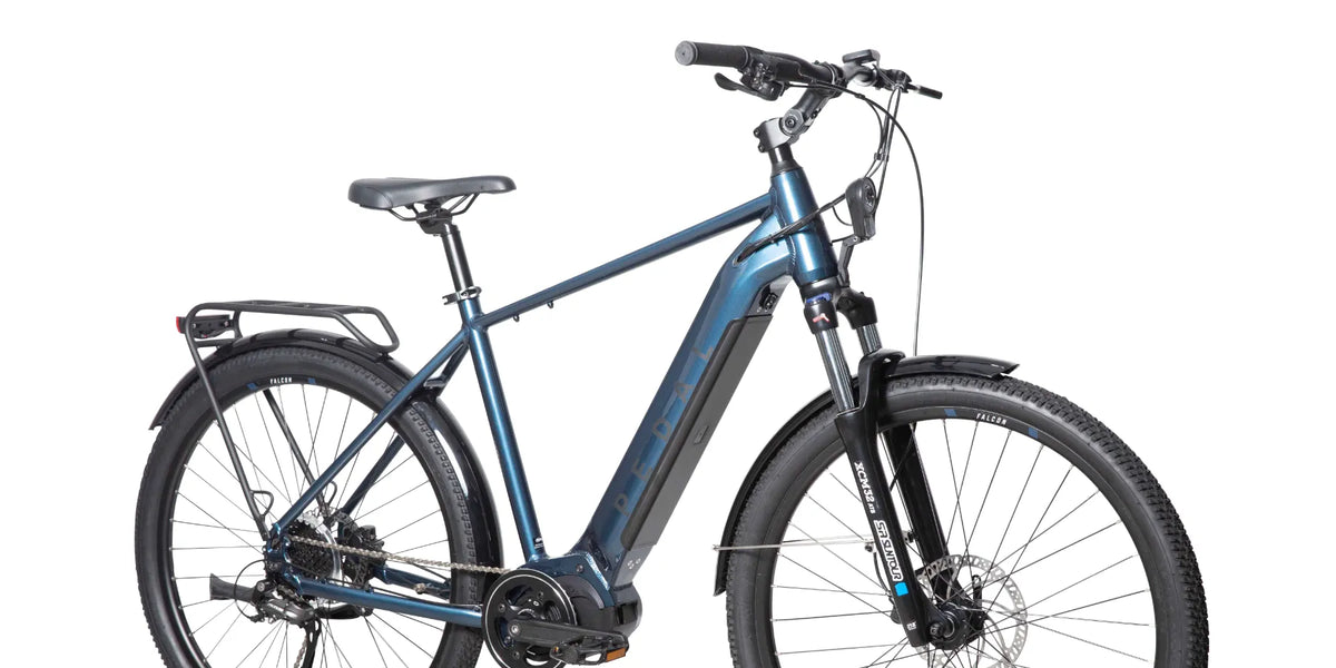 Pedal Falcon 3 Electric Hybrid Bike Midnight Blue Pedal Bikes