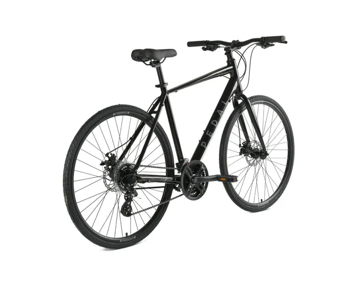 Pedal Flyer Hybrid Bike Black – Pedal Bikes