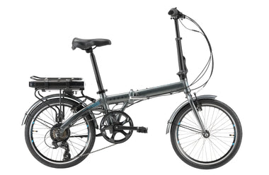 Pedal Dynamo Plus Electric Folding Bike Charcoal