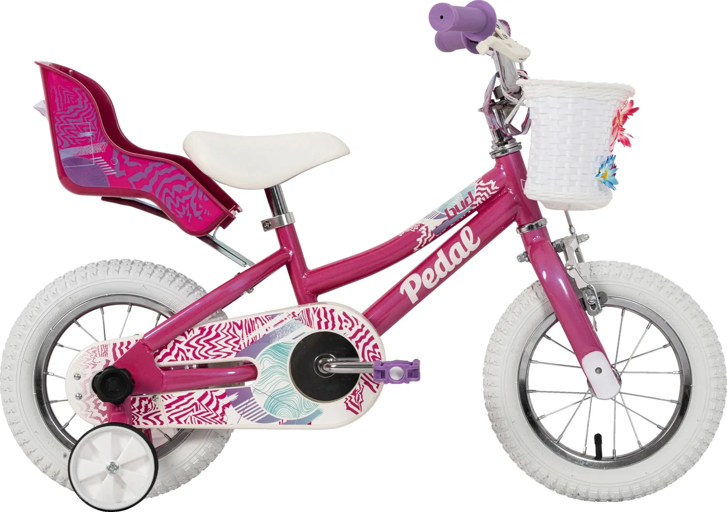 Pedal Bud Girls Bike 12 Pink Pedal Bikes
