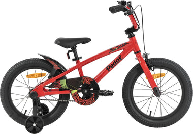 Pedal Hoot 16" Alloy Kids Bike Red/Black