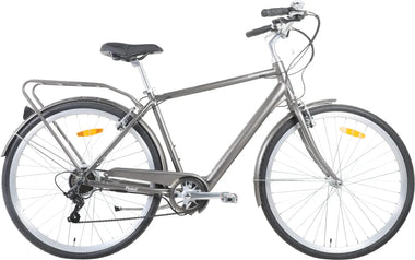 Pedal Downtown SL Electric Vintage Cruiser Bike Gloss Charcoal