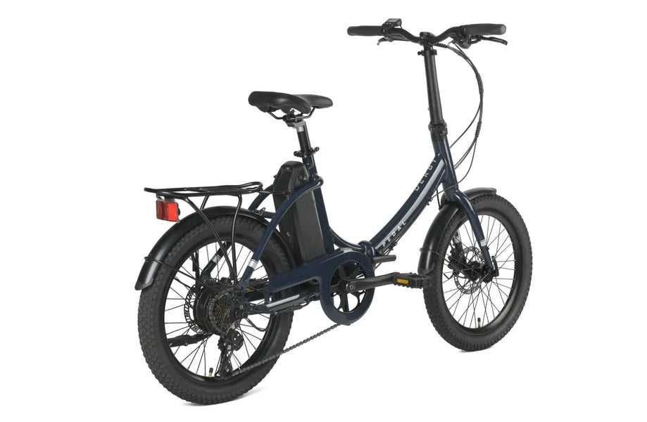 Pedal Derby Electric Folding Bike Dark Navy Pedal Bikes