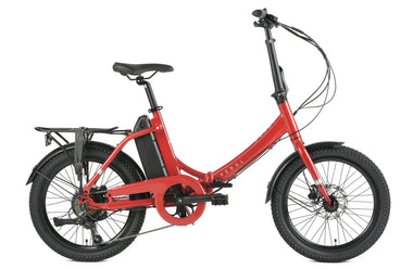 Pedal Derby Electric Folding Bike Red