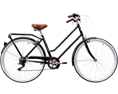 Pedal Uptown Vintage Cruiser Bike Classic Black