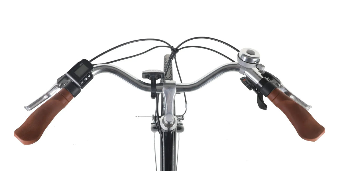 Pedal Uptown SL Electric Cruiser Bike Black Pedal Pedal Bikes