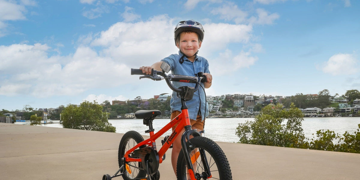 Pedal Buzz Steel Kids Bike Orange Pedal Pedal Bikes