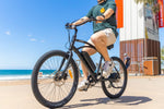 Pedal Seahawk Electric Cruiser Bike Black