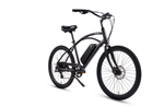 Pedal Seahawk Electric Cruiser Bike Black