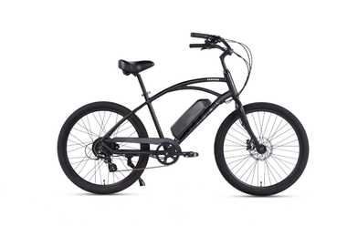 Pedal Seahawk Electric Cruiser Bike Black