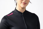 Pedal Womens Short Sleeve Jersey Black Pink